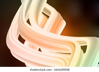 Dark Green, Yellow vector blurred shine abstract texture. Modern abstract illustration with gradient. Background for designs.