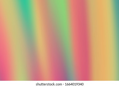 Dark Green, Yellow vector blurred background. An elegant bright illustration with gradient. Completely new design for your business.