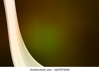 Dark Green, Yellow vector blurred bright pattern. Shining colorful illustration in smart style. Smart design for your work.