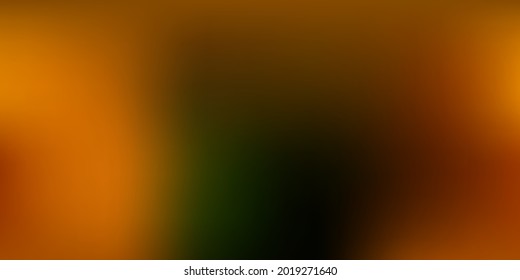 Dark Green, Yellow vector blurred layout. Abstract colorful illustration in blur style with gradient. Your design for applications.