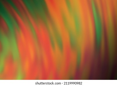 Dark Green, Yellow vector blurred bright template. A completely new colored illustration in blur style. New way of your design.