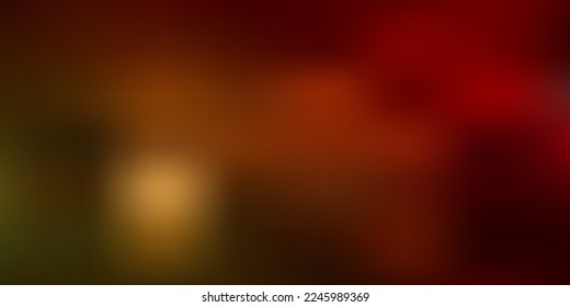Dark green, yellow vector blurred background. Blur colorful illustration in brand new style. Wallpaper for your web apps.
