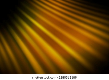 Dark Green, Yellow vector blurred template. Modern abstract illustration with gradient. Background for designs.