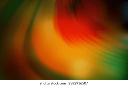 Dark Green, Yellow vector blurred template. An elegant bright illustration with gradient. New style for your business design.