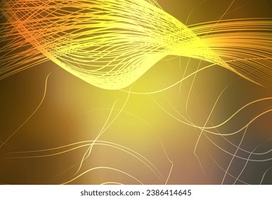 Dark Green, Yellow vector blurred and colored pattern. Modern abstract illustration with gradient. Smart design for your work.