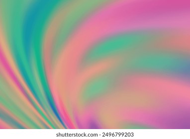 Dark Green, Yellow vector blurred template. Abstract colorful illustration with gradient. The best blurred design for your business.