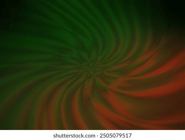 Dark Green, Yellow vector blurred bright template. Colorful abstract illustration with gradient. The elegant pattern for brand book.