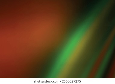 Dark Green, Yellow vector blurred shine abstract background. Shining colorful illustration in smart style. The best blurred design for your business.