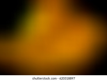 Dark Green, Yellow vector blurred colored illustration. Brand-new design for your business. Creative background in halftone style with gradient.