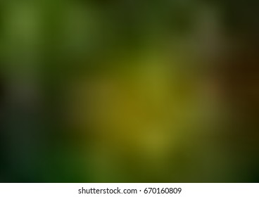 Dark Green, Yellow vector blurred shine abstract background. Modern geometrical abstract illustration with gradient. A completely new design for your business.
