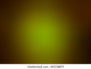 Dark Green, Yellow vector blurred background. Glitter abstract illustration with an elegant design. Brand-new style for your business design.