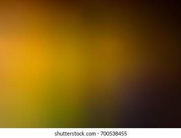 Dark Green, Yellow vector blurred and colored background. An elegant bright illustration with gradient. The elegant pattern can be used as part of a brand book.