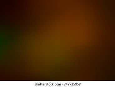 Dark Green, Yellow vector blurred bright background. Colorful illustration in abstract style with gradient. A completely new design for your business.