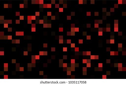 Dark Green, Yellow vector blurry rectangular background. Geometric background in square style with gradient. The pattern can be used for brand-new background.