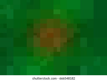 Dark Green, Yellow vector blurry rectangle background design. Geometric background in Origami style with gradient. 