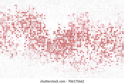 Dark Green, Yellow vector blurry rectangular background. Geometric background in square style with gradient. The pattern can be used for brand-new background.
