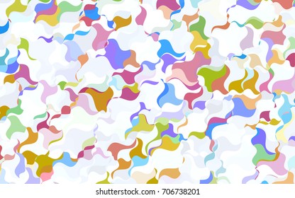 Dark Green, Yellow vector blurry arched pattern. Creative illustration in halftone arched style with gradient. A completely new design for your business.
