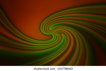 Dark Green, Yellow vector colorful blur background. A completely new colored illustration in blur style. Blurred design for your web site.