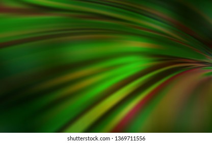 Dark Green, Yellow vector colorful abstract texture. New colored illustration in blur style with gradient. Blurred design for your web site.
