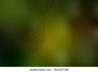 Dark Green, Yellow vector colorful blur background. A completely new colored illustration in blur style. New style design for your brand book.