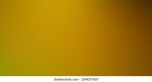 Dark Green, Yellow vector colorful abstract background. New colorful illustration in blur style with gradient. Best design for your business.