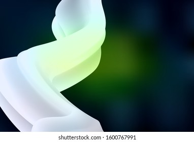 Dark Green, Yellow vector colorful abstract texture. Modern abstract illustration with gradient. Elegant background for a brand book.