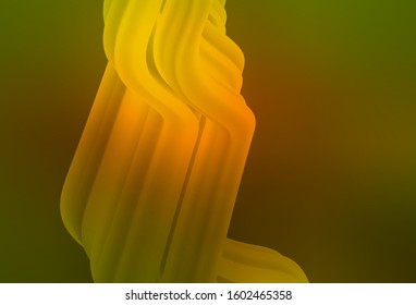 Dark Green, Yellow vector colorful blur backdrop. New colored illustration in blur style with gradient. Background for designs.