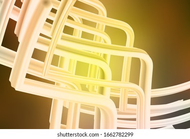 Dunkelgrüne, gelbe Vektorillustration bunte abstrakte Textur. Neue farbige Illustration im unscharfen Stil mit Farbverlauf. Das beste unscharfe Design für Ihr Unternehmen.