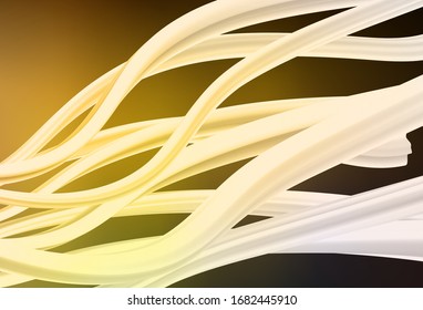 Dark Green, Yellow vector colorful abstract texture. Creative illustration in halftone style with gradient. The best blurred design for your business.