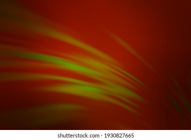 Dark Green, Yellow vector colorful abstract background. Creative illustration in halftone style with gradient. Background for a cell phone.