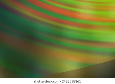 Dark Green, Yellow vector colorful abstract background. Shining colorful illustration in smart style. New design for your business.