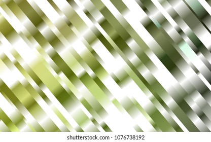 Dark Green, Yellow vector cover with long lines. Modern geometrical abstract illustration with staves. The pattern can be used for busines ad, booklets, leaflets