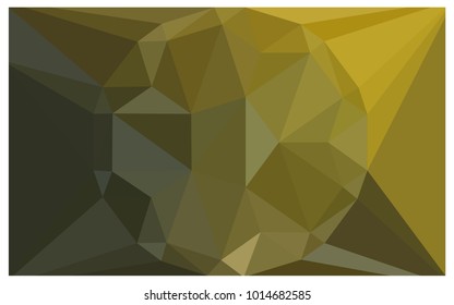 Dark Green, Yellow vector diamond Pattern. Geometric Gemstone sample. Repeating template with a gem in center. Jewelry gems texture for your design. Pattern can be used for background.