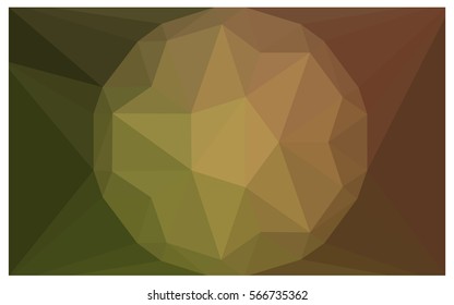 Dark Green Yellow vector diamond Pattern. Geometric Gemstone sample. Repeating template with a gem in center. Jewelry gems texture for your design. Pattern can be used for background.