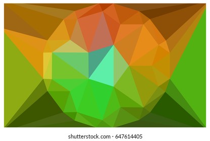 Dark Green, Yellow vector diamond Pattern. Geometric Gemstone sample. Repeating template with a gem in center. Jewelry gems texture for your design. Pattern can be used for background.