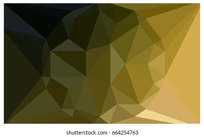 Dark Green, Yellow vector diamond Pattern. Geometric Gemstone sample. Repeating template with a gem in center. Jewelry gems texture for your design. Pattern can be used for background.