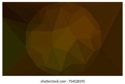 Dark Green, Yellow vector diamond Pattern. Geometric Gemstone sample. Repeating template with a gem in center. Jewelry gems texture for your design. Pattern can be used for background.