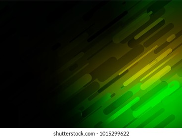 Dark Green, Yellow vector doodle blurred template. Modern geometrical abstract illustration with doodles. The pattern can be used for wallpapers and coloring books.