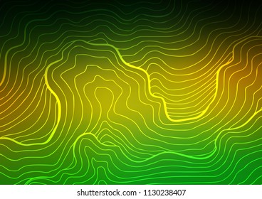 Dark Green, Yellow vector doodle blurred texture. Sketchy hand drawn doodles on blurred background. The pattern can be used for wallpapers and coloring books.