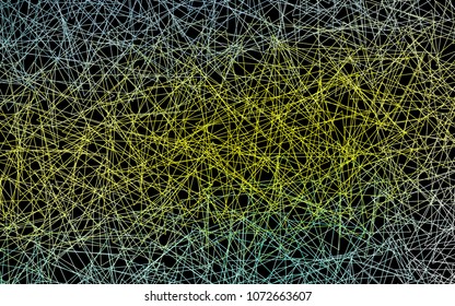 Dark Green, Yellow vector geometric simple minimalistic background, which consist of triangles on white background. Triangular pattern with gradient for your business design. 