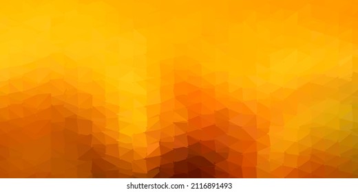 Dark green, yellow vector geometric polygonal design. Illustration in broken glass style with triangles. Multipurpose app design.