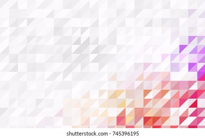 Dark Green, Yellow vector geometric simple minimalistic background, which consist of triangles on white background. Triangular pattern with gradient for your business design. 