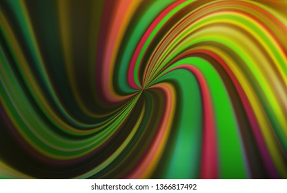 Dark Green, Yellow vector glossy abstract layout. Abstract colorful illustration with gradient. Background for a cell phone.