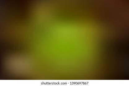 Dark Green, Yellow vector glossy abstract background. Colorful abstract illustration with gradient. New way of your design.