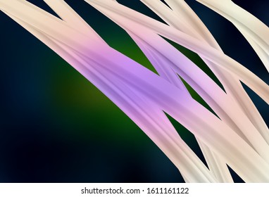 Dark Green, Yellow vector glossy abstract backdrop. An elegant bright illustration with gradient. New style for your business design.