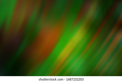 Diseño abstracto brillante vectorial amarillo, verde oscuro. Nueva ilustración de color en estilo borroso con degradado. Nuevo diseño de estilo para su libro de marca.