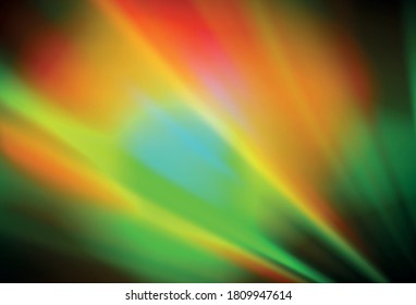 Diseño abstracto de vectores amarillos, verde oscuro, brillante vectorial amarillo. Ilustración abstracta moderna con gradiente. Diseño completamente nuevo para su negocio.