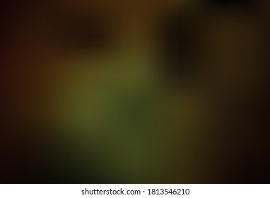 Verde oscuro, amarillo vectorial brillante fondo abstracto. Una elegante ilustración brillante con gradiente. Fondo para los diseños.