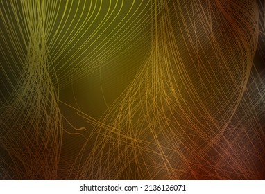 Diseño abstracto de vectores amarillos, verde oscuro, brillante vectorial amarillo. Ilustración abstracta brillante con diseño gradiente. Nuevo estilo para el diseño de su negocio.