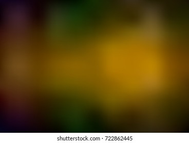 Dark Green, Yellow vector glossy abstract template. Modern geometrical abstract illustration with gradient. A completely new template for your business design.